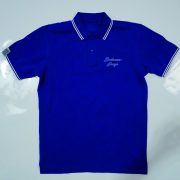 Poloshirt "Bochumer Junge" blau-weiß – Bild 2