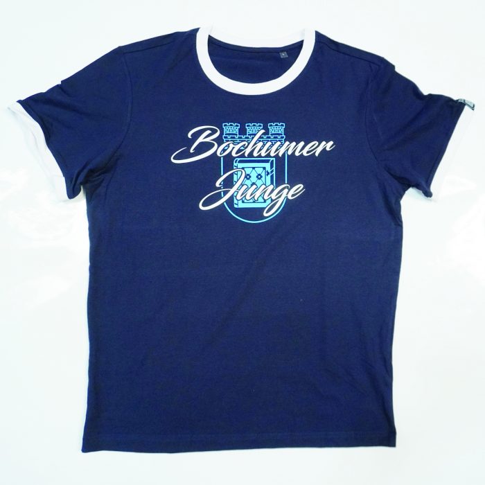 T-Shirt "Bochumer Junge" blau-weiß – Bild 1