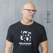 MALOCHUM T-Shirt schwarz/weiß